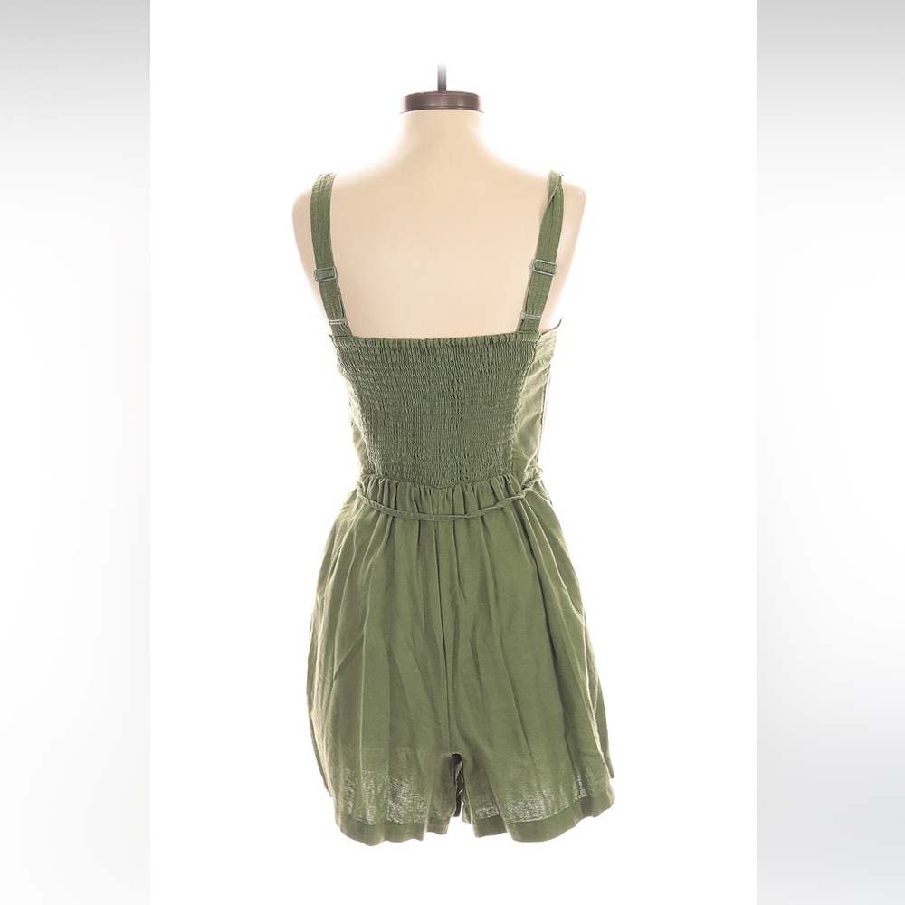 Old Navy Linen Romper Small Tall - Picture 2 of 5